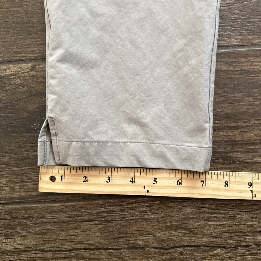 James Perse Golf Trouser Men 34x29 (3) Gray Slim Fit Performance Stretch Pants - Picture 8 of 12